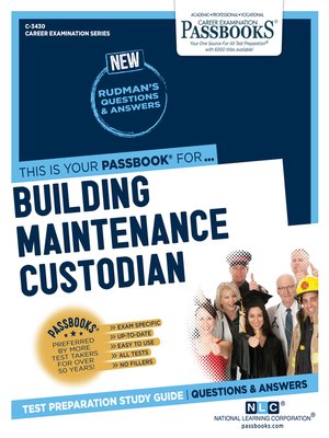 cover image of Building Maintenance Custodian (U.S.P.S.)